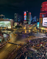 中國多地不准跨年！鬼城畫面曝光 還驚見大批警力封鎖孫文銅像