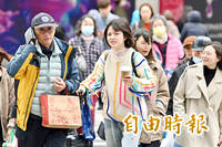 《TAIPEI TIMES》Very cold temperatures to continue until tomorrow