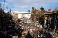 澎湖「老張燒餅」災損慘重 縣長慰問打氣