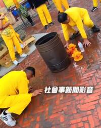 靈動？廟前圍金爐青蛙跳「呱呱呱」 廖大乙：一笑置之