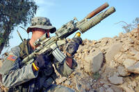 《TAIPEI TIMES》 Marine Corps unit receives M4A1 rifles, source says