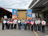 台中優質椪柑外銷封櫃啟運 600公噸挺進多國市場