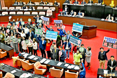 藍擬挑項目審預算 綠委：失職又失格