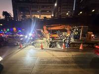 基隆幹管漏水搶修 高達26587戶緊急停水逾23小時