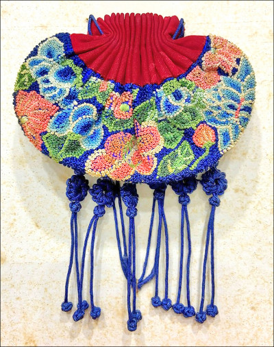 粘碧華刺繡 獲桃市無形文資保存者證書