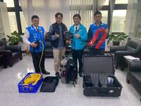 仕紳捐贈高規格潛水裝備 提升竹縣水域救災能量