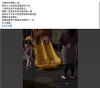 孩童丟寵物鴨玩溜滑梯重摔！家長冷眼旁觀惹眾怒