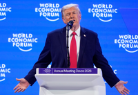 川普達沃斯論壇演說一次看 狠酸中俄武器太兩光：回去重新設計