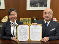 台日友好再深化 日本台灣交流協會贈書國圖