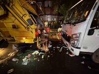 龜山回收車撞垃圾車釀1死6傷！83歲重傷老婦仍在加護病房