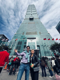 霍諾德登頂101  國際超大咖天后在朝聖人潮中喊：蜘蛛人回來了！