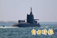 國造潛艦海鯤號完成首次潛航測試 平安返航