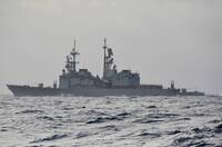 海鯤號試潛海域直擊兩岸軍艦對峙 澎湖漁船急掉頭