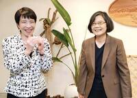 蔡英文PO合照恭喜高市早苗大勝：盼持續深化台日堅實情誼