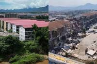 KK園區今昔對比曝！中緬泰聯手夷平 630棟建築全毀如戰區