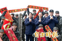 總統登「小雪山雷達站」春節談話：執政團隊會馬不停蹄繼續努力