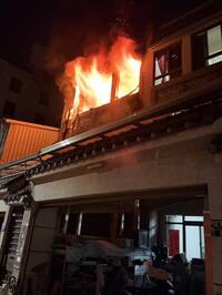 大年初一悲劇！台中民宅火警  夫妻疑爭吵縱火釀1死1傷