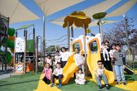 嘉義市文化公園遊戲場春節開放 全齡共享遊戲場引人潮