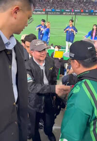 台日斷交54年首次 行政院長卓榮泰赴東京巨蛋看球賽