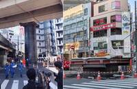 日媒縮時攝影曝！大阪巨型鋼管塞回去還差1.6公尺 正考慮直接切除