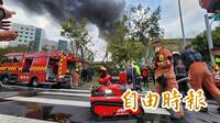 竹科變電所火警1死2傷 預計深夜完全撲滅火勢 濃煙恐影響周邊