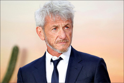 中英對照讀新聞》Oscar-winner Sean Penn skips ceremony, takes train to Ukraine奧斯卡得主西恩．潘缺席頒獎典禮，搭乘火車前往烏克蘭