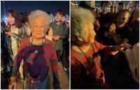 叫你阿嬤出來玩！90歲衝大港開唱  嗨到「不想回家」