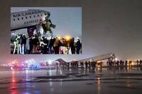 紐約機場驚傳飛機撞消防車！機頭嚴重受損畫面曝 至少2死70傷