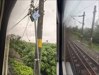 台鐵驚傳電力故障！山佳站大斷電 樹林至鶯歌雙向列車不通