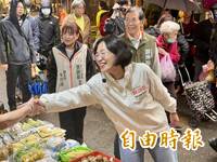 汐止拜票民眾喊「最美」 蘇巧慧：啟動第二輪市場拜訪傳達政見