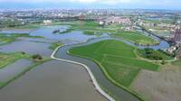 春天來臨！宜蘭版水鄉澤國空拍視角 五十二甲濕地美景曝光