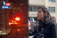 自由說新聞》德黑蘭被炸大停電！伊朗女開嗆挺伊遊行瘋傳！