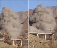 伊朗最高橋梁被炸畫面曝 川普放話：談不成就繼續炸