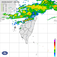 鋒面來了！強對流前導雲現身新竹外海 雨彈由北往南掃