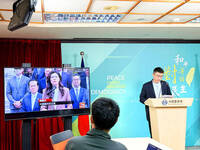 《TAIPEI TIMES》KMT head calls for peace during trip to Shanghai