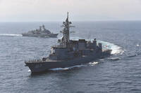 已經很克制了！ 日艦「雷」號經台海赴菲 「伊勢」號走台灣東部海域