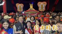 大甲媽進雲林！張麗善、張嘉郡接駕 西螺大橋南端萬人恭迎