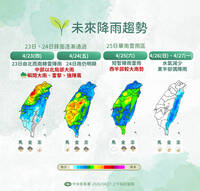 好天氣倒數！週四午後變天  「雷雨連3天」範圍曝光