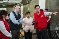 神祕的「圓山指揮所」曝光  AIT處長受邀觀摩防衛韌性兵棋推演