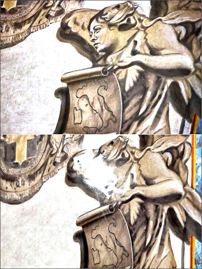 中英對照讀新聞》Newly-restored angel painting in Rome church resembles Giorgia Meloni 新修復的羅馬教堂天使畫像 酷似義大利總理梅洛尼