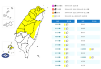 上班上課注意！13縣市大雨特報