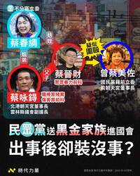 80歲前立委曾蔡美佐深夜遭毆！時力爆施暴者姑姑是民眾黨立委的「她」