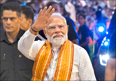 中英對照讀新聞》India’s Modi expands reach, clinching opposition stronghold 印度總理莫迪擴大勢力版圖 攻下反對黨重鎮