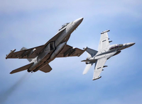 美海軍2架E/A-18G航展相撞墜毀 4飛官成功彈射逃生