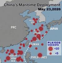 和平假象破功！ 川習會後中國肆無忌憚  破百船艦直衝第一島鏈