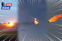 自由說新聞》烏軍空中驚險攔截瞬間曝光！俄軍驚見「死亡之路」戰狼翻車了