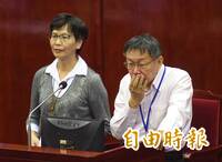 吳靜怡再爆料 去問柯文哲：有約妹子去紫禁城軍機處匾額下拍照？