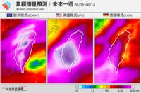 今年結構最完整梅雨鋒面聯手西南氣流 雨彈轟炸一週時程曝