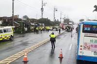 桃園新屋轎車與大貨車對撞車禍 釀1死4命危