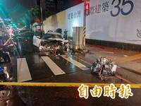 桃園毒駕轎車拒檢狂飆撞死2路人！駕駛不治